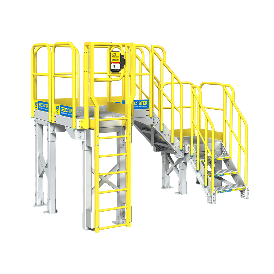 Prefabricated Steel Commercial Stairs - ErectaStep